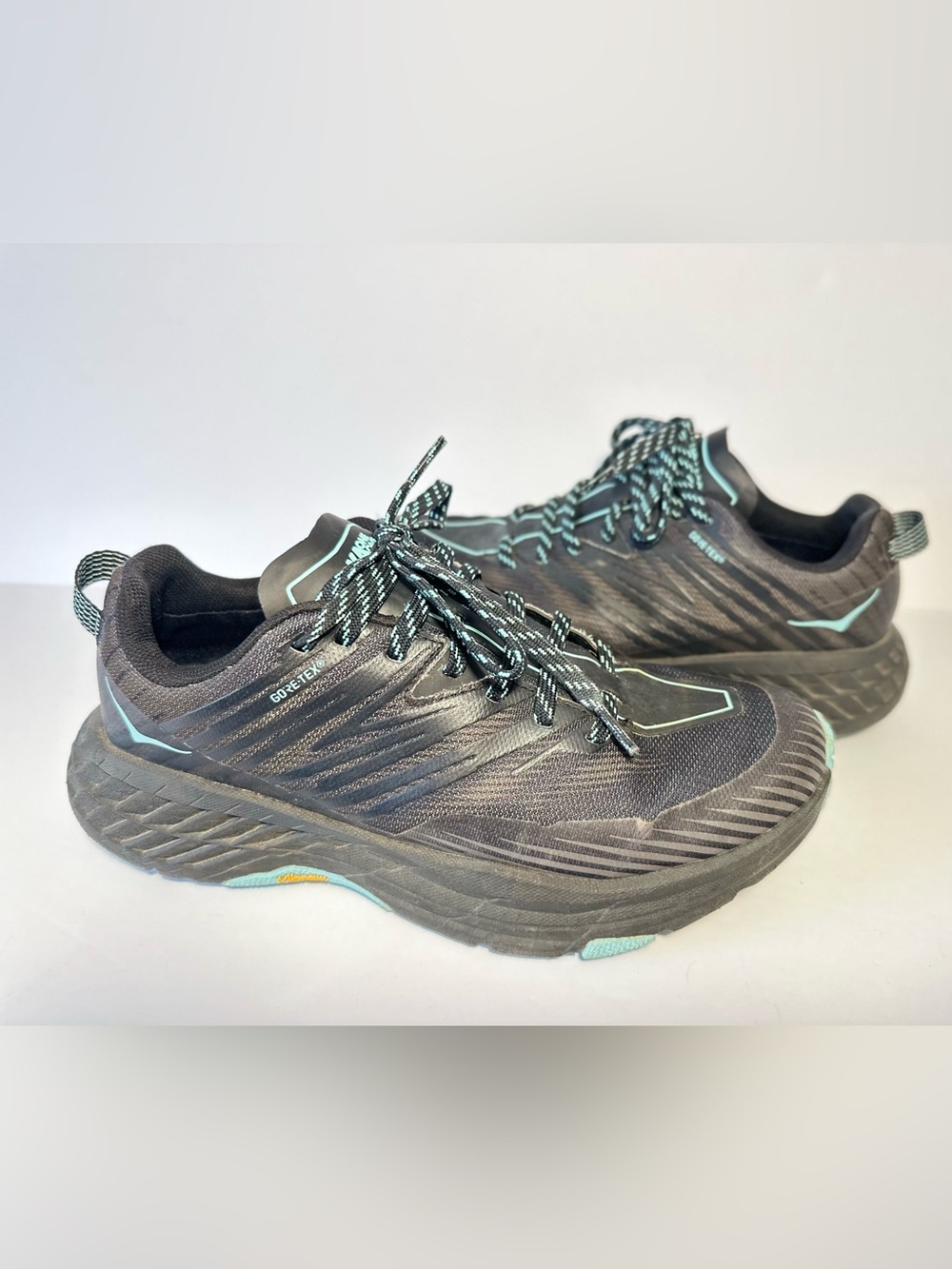 Hoka Speedgoat 4 Black Athletic Shoe Women’s 7